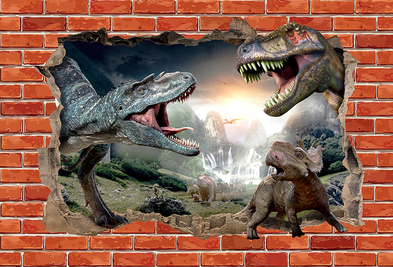 Ceo dezen Foto tapete 3D Dino 7